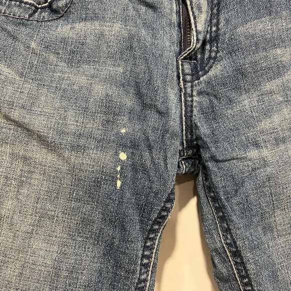 Low rise Roxy jeans, brand distressed, straight leg - Picture 5 of 12